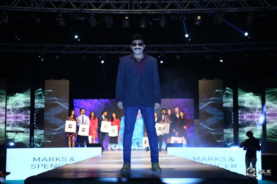 Dr-Rajasekhar-Walks-on-Marks-Spencer-London-Fashion-Show